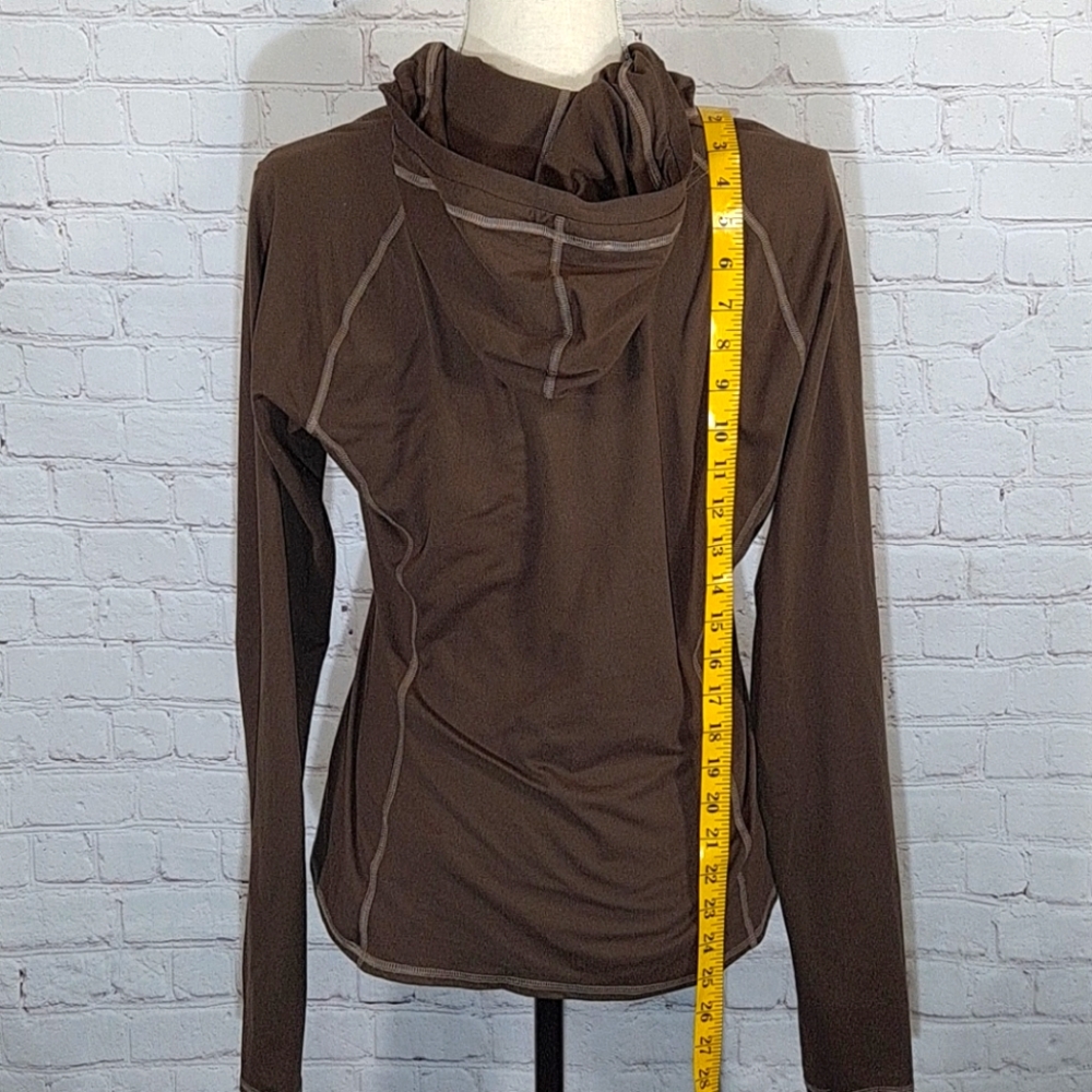 Mountain Hardwear Brown Long Sleeve Hoodie - Picture 3 of 6
